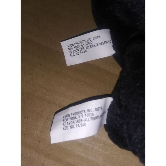 Avon Y2k Scottie MacDougal Stuffed Dog Millennium Full O Beans Plush Key Ring Lo - Picture 9 of 12